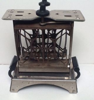 Rare Vintage/antique Star Electric Toaster,  Fitzgerald Co.  Conn.  Swing Out photo