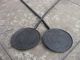 American Cast Iron Wafer Maker,  Hand Forged,  C.  Late 1700 ' S To Early 1800 ' S Hearth Ware photo 9