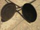 American Cast Iron Wafer Maker,  Hand Forged,  C.  Late 1700 ' S To Early 1800 ' S Hearth Ware photo 3