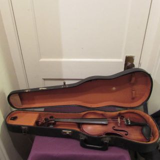 Vintage Copy Antonius Stradivarius 1736/1756 Violin With Case photo