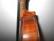 Vintage Old Antique Full Size 2 Pc Curly Maple Back Violin - String photo 9