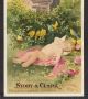 Story & Clark Organ Chicago Cherub Cupid Fairy Victorian Advertising Trade Card Keyboard photo 1