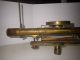Antique Surveyors Level,  Brass By Troughton,  London,  Antique Compass,  Pre 1826 Engineering photo 2