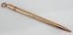 Vintage Cohen & Charles 9ct Gold Engine Turned Propelling Pencil Other Antique Sterling Silver photo 5
