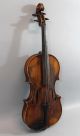 Antique Early - 20thc Rudolph Wurlitzer,  Figured Maple 4/4 Violin,  Nr String photo 3