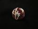 Art Nouveau Cranberry Red&white Bunch Of Grapes Champleve Enamel Btn Buttons photo 1