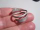 Ancient Celtic / Roman Silver Snake Ring,  Body Formed Of Coiled Roman photo 8