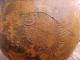 Folk Art Carved Carribean Calabash Gourd Wine Goblet Shell Vessel Folk Art photo 1