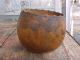 Folk Art Carved Carribean Calabash Gourd Wine Goblet Shell Vessel Folk Art photo 3