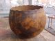 Folk Art Carved Carribean Calabash Gourd Wine Goblet Shell Vessel Folk Art photo 5
