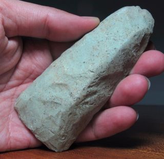 4 Inch Rare Laos Neolithic Hand Ax Adze Celt Delicate Stone Menhir Area [t87] photo