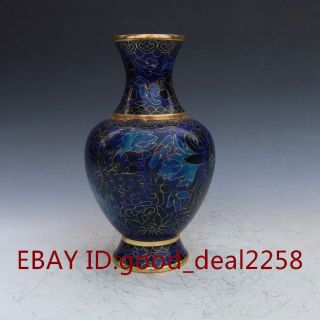 Exquisite Chinese Cloisonne Hand - Carved Flower Vases photo