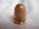 Antique French Solid Gold 18k Thimble,  First Empire,  Early 19th Century. Thimbles photo 1