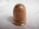 Antique French Solid Gold 18k Thimble,  First Empire,  Early 19th Century. Thimbles photo 3