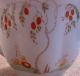 Antique Fine Bone Bell China Art Deco Fruit Tree Cup And Saucer,  Raised Red Dots Cups & Saucers photo 5