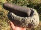 Bowl,  Stone: Mortar & Pestle,  Ancient; Catalina Island,  California Native American photo 2