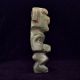 Chontal Jade Stone Pendant - Antique Statue - Precolumbian Figure - Olmec Mayan Mexico The Americas photo 1