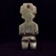 Chontal Jade Stone Pendant - Antique Statue - Precolumbian Figure - Olmec Mayan Mexico The Americas photo 2