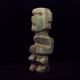 Chontal Jade Stone Pendant - Antique Statue - Precolumbian Figure - Olmec Mayan Mexico The Americas photo 5