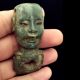 Mayan Stone Shaman Amulet Pendant - Antique Statue - Precolumbian Figure - Olmec Aztec The Americas photo 9