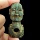 Mayan Stone Shaman Amulet Pendant - Antique Statue - Precolumbian Figure - Olmec Aztec The Americas photo 10