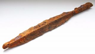 Authentic Ancient Viking Iron Spearhead Spear (jnn01) photo