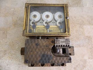Diebold Bankers Safe Lock Vintage Antique Automatic Vault Bolt Motor photo