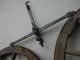 Antique Large Scale 18th Century Colonial Wrought Iron Balance Made Blacksmith Scales photo 8
