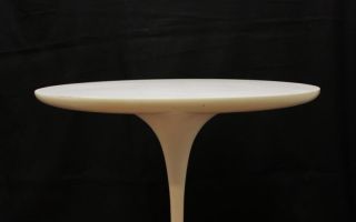 Vintage Saarinen Knoll Style Tulip Base Side Table Mid - Century Modern photo