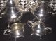 Vintage Silver On Copper Teapot Coffee Server Creamer Sugar Bowl Lion Ps Crown Tea/Coffee Pots & Sets photo 2