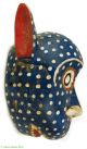 Bozo Mask Blue Spotted With Ears Mali African Art Was $49 Masks photo 2