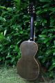 Rare Vintage Antique Old Romantic Inlaid Parlor Guitar 1875 Late 19th Century String photo 8