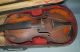 Antique 1614 Nicolas Amatus Fecit Cremona Violin W/ Wooden Gsb Coffin Case & Bow String photo 1