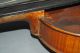 Antique 1614 Nicolas Amatus Fecit Cremona Violin W/ Wooden Gsb Coffin Case & Bow String photo 6