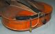Antique 1614 Nicolas Amatus Fecit Cremona Violin W/ Wooden Gsb Coffin Case & Bow String photo 8