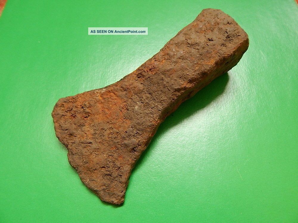 Ancient Iron Axe 9 - 12 Ad Kievan Rus Viking photo