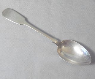 Antique Sterling Silver Fiddle Tea Spoon Edward Osment (rare Mark) - Exeter 1857 photo