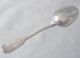 Antique Sterling Silver Fiddle Tea Spoon Edward Osment (rare Mark) - Exeter 1857 Flatware & Silverware photo 1