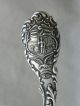 Antique Sioux City Iowa Enameled Sterling Silver Souvenir Spoon Souvenir Spoons photo 2