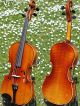 Antique Czech Violin By Anton Volkmann,  Schonbach.  Build & Tone String photo 10