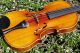 Antique Czech Violin By Anton Volkmann,  Schonbach.  Build & Tone String photo 3