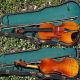 Antique Czech Violin By Anton Volkmann,  Schonbach.  Build & Tone String photo 8