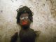 Antique Primitive Handmade African American Clay Doll Found In 1970 Estate Primitives photo 1