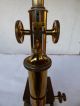 [updated] Antique Brass Microscope C Reichert Wein Cca 1900 Microscopes & Lab Equipment photo 6