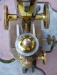 [updated] Antique Brass Microscope C Reichert Wein Cca 1900 Microscopes & Lab Equipment photo 8