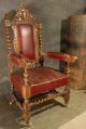 Victorian Throne Chairs His And Hers 1800-1899 photo 2