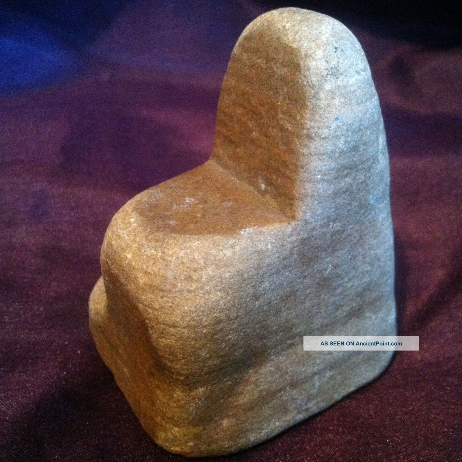 Primitive Hand Formed Stone Throne Ancient Egypt ? Other Antiquities photo