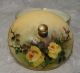 T & V Limoges France Hand Painted Porcelain Stud Collar Button Box French C1900 Baskets & Boxes photo 3