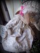 Prim Sweet Little Lamb With Dress That Has Many Sayings Pfatt Primitives photo 3