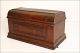 Vintage Sewing Machine Breadbox Storage Case Box Coffin Wood Top Champion Decor Sewing Machines photo 9